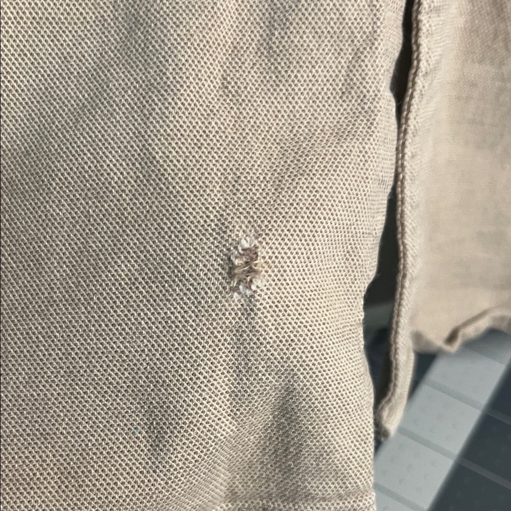 Patagonia Beige Textured Organic Cotton Shirt F315 - Picture 4 of 10